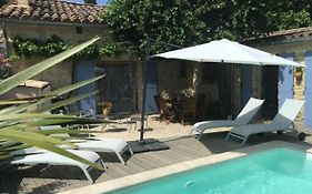 Maison de plain pied pour 4 pers piscine Lussan